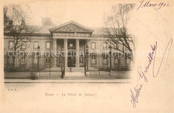Reims Champagne Ardenne Palais de Justice