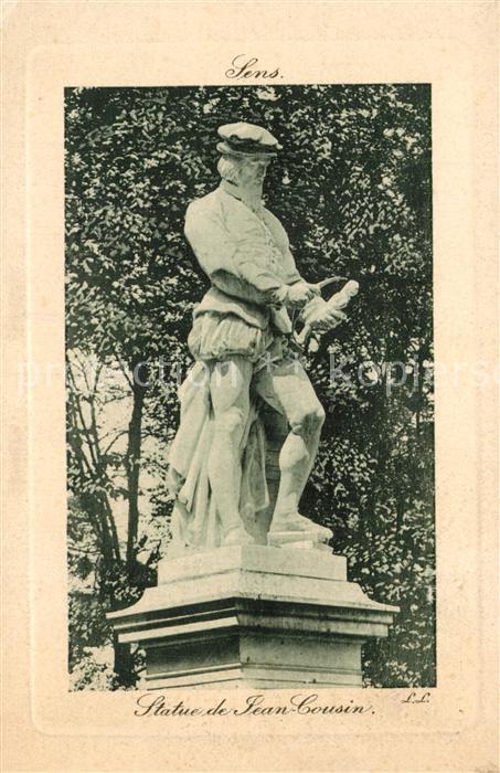 Sens 89 Statue de Jean Cousin