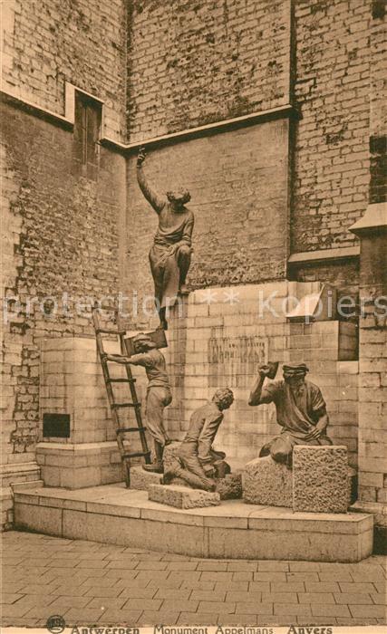Anvers Antwerpen Monument Appelmans