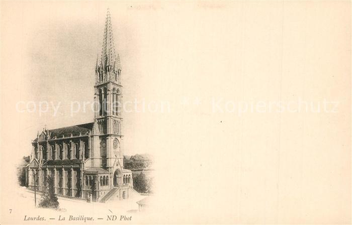 Lourdes Hautes Pyrenees Basilique