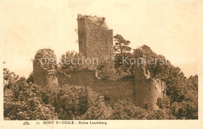 Mont-Ste-Odile Mont-Sainte-Odile Ruine Landsberg