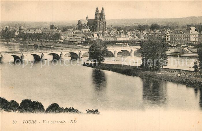 Tours Indre-et-Loire Stadtpanorama