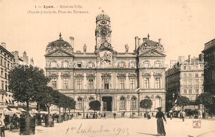 Lyon France Hotel de Ville