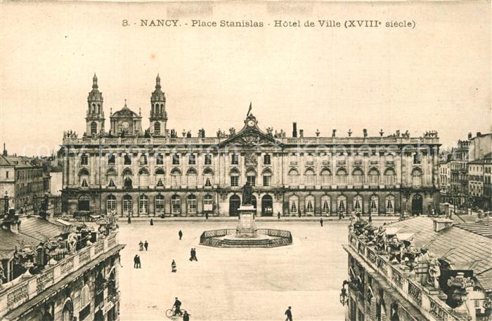 Nancy Lothringen Place Stanislaus Hotel de Ville