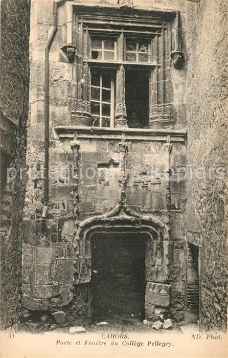 Cahors Porte Fenetre du College Pellegry