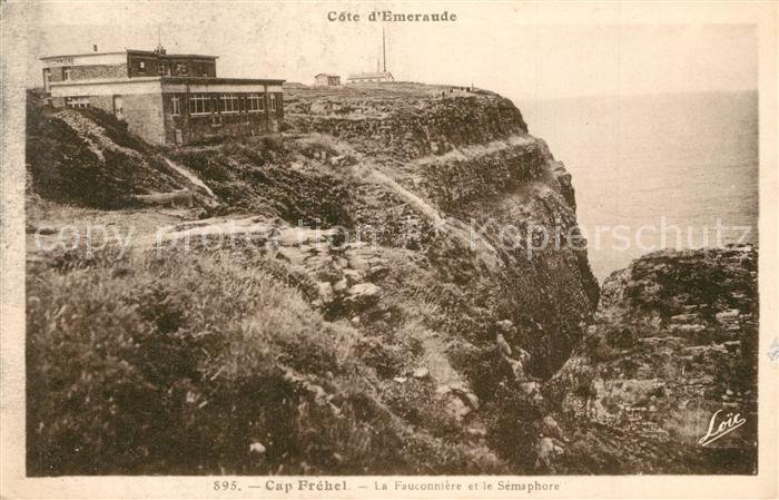 Cap Frehel Cotes d Armor Bretagne Fauconniere Semaphore