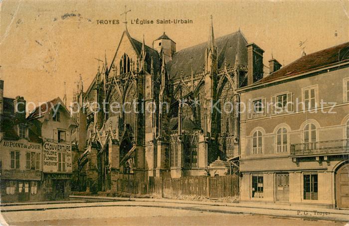 Troyes Aube Eglise Saint Urbain