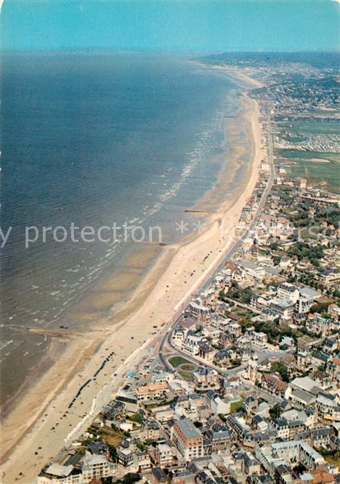 Villers-sur-Mer Fliegeraufnahme Strand