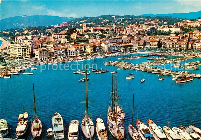 Cannes Alpes-Maritimes Fliegeraufnahme Vecchio porto