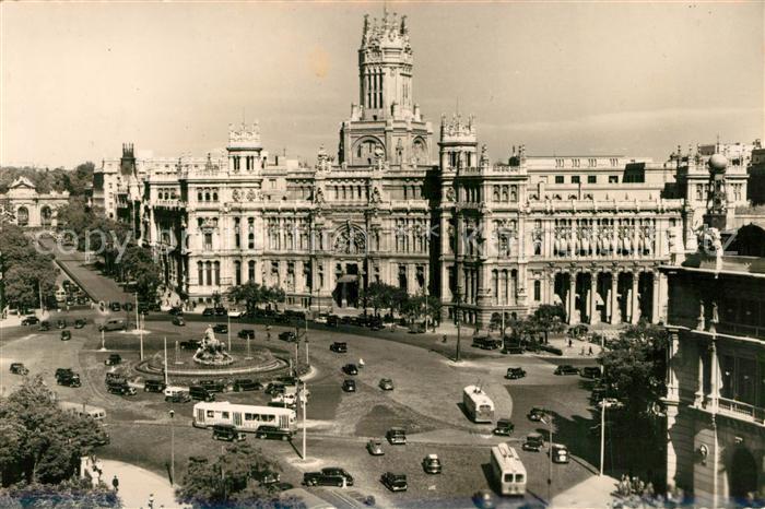 Madrid Spain Plaza de la Cibeles