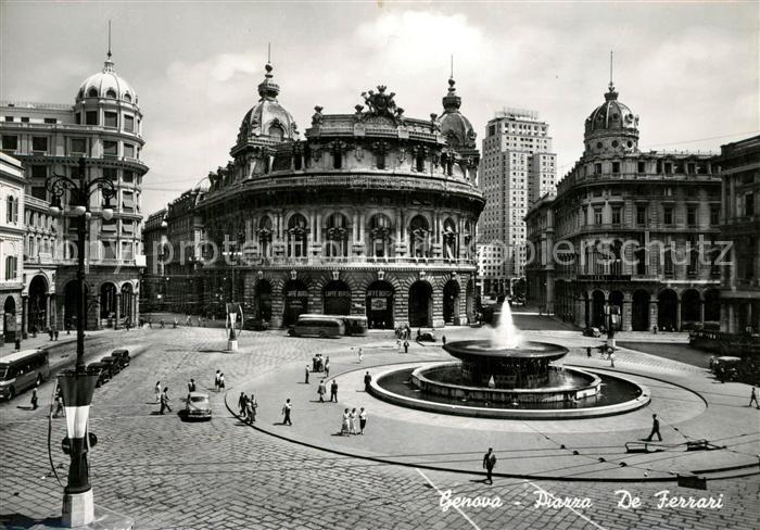Genova Genua Liguria Piazza de Ferrari