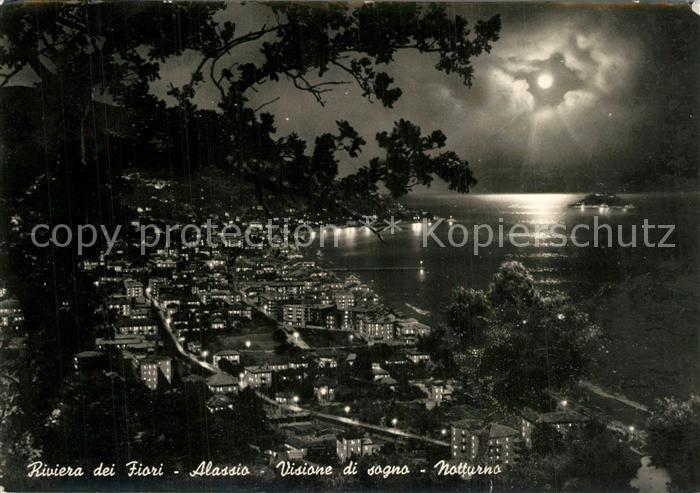 ALAssIO Savona Liguria IT Visione di sogno Mondschein