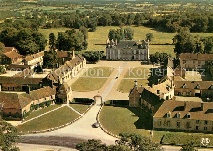Haras du Pin Fliegeraufnahme Vue de ensemble