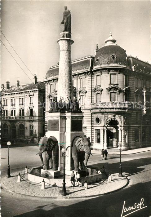 Chambery Savoie Fontaine des Elephants