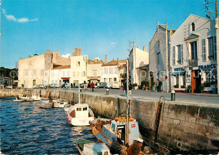 Saint-Martin-de-Re Quai Hotel de France