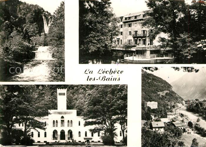 La Lecherche les Bains Schloss Panorama