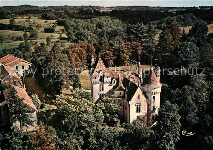 Saint-Martial-de-Valette Les beaux Chateaux du Nontronnais Flieg