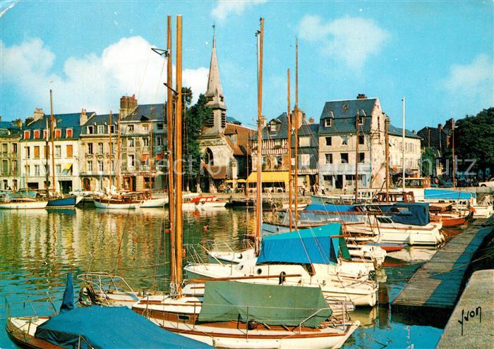 Honfleur Bassin Quai Saint Etienne