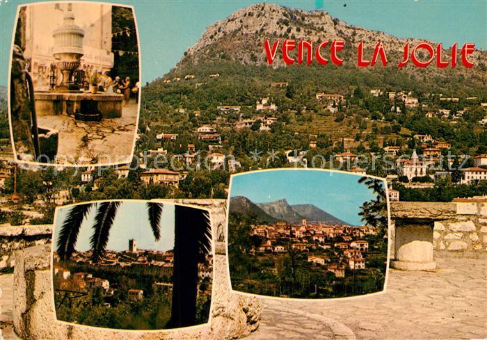 Vence-la-Jolie Fontaine Panorama