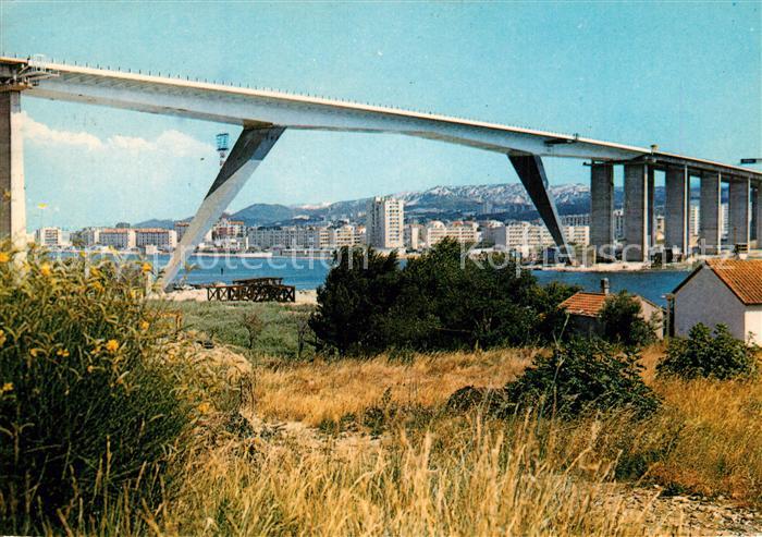 Martigues La Venise Provencale Pont autoroutier