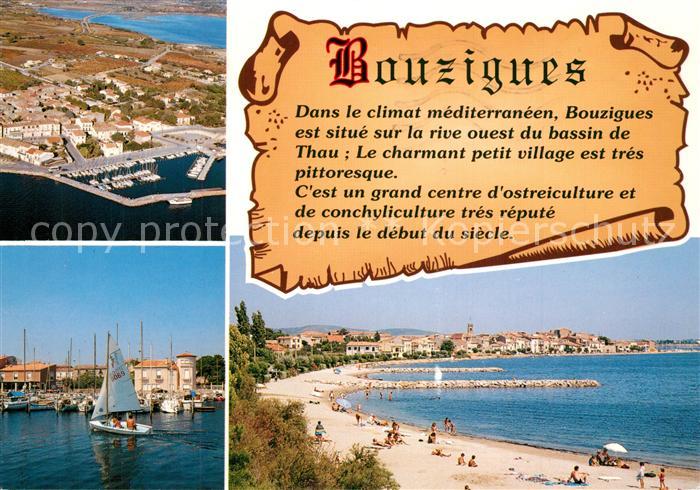 Bouzigues Plage Port Fliegeraufnahme Chronik