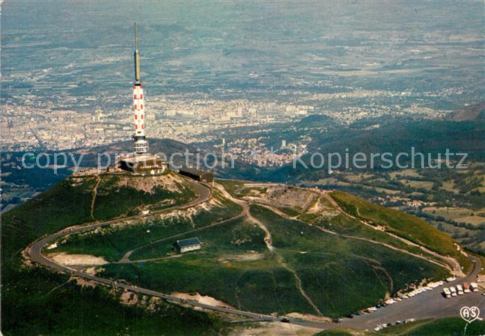 Clermont Ferrand Puy de Dome Fliegeraufnahme Observatoire