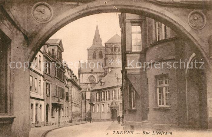Treves Trier Rue Liebfraun