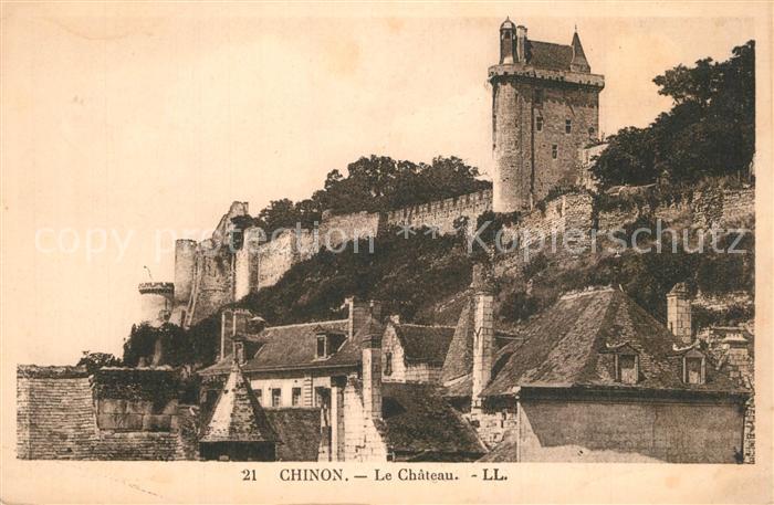 Chinon Indre et Loire Chateau