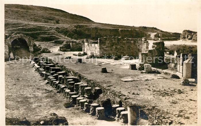 Tunis Carthage Le Théâtre Ruines Antike Staette