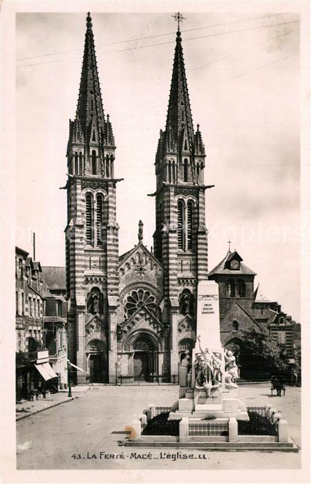 La Ferte-Mace Eglise Monument