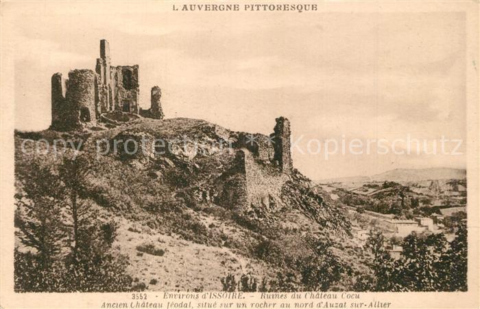 Issoire Ruines du Chateau Cocu