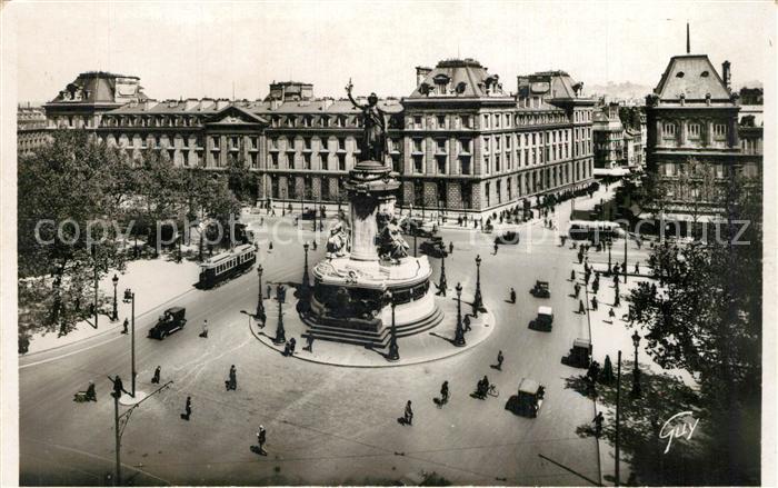 Paris Place de la République Monument