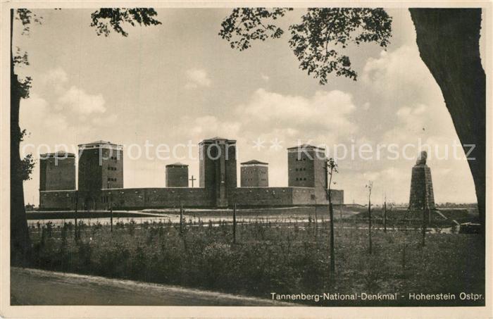 Hohenstein Ostpreussen Tannenberg Nationaldenkmal