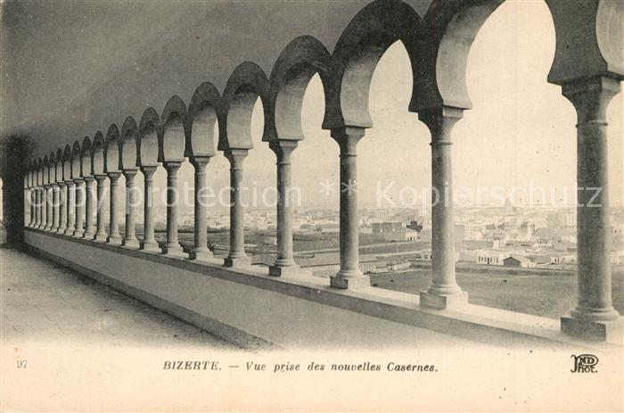 Bizerte Vue prise des nouvelles Casernes