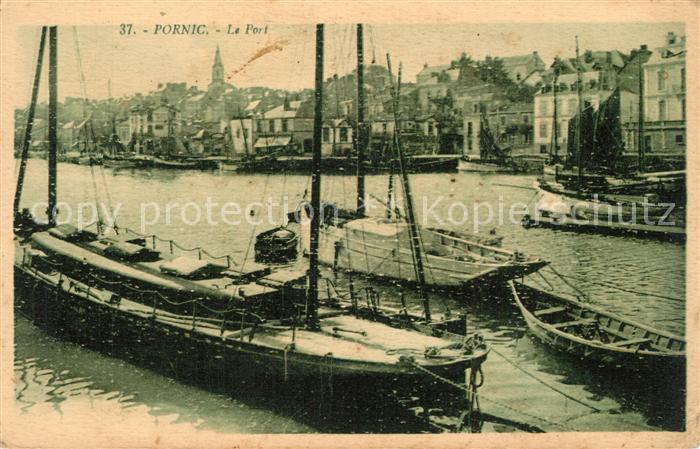 Pornic Le port des bateaux