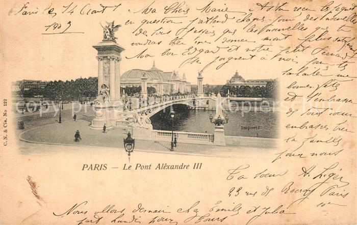 Paris Pont Aléxandre III