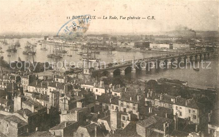 Bordeaux Vue Generale de la Rade
