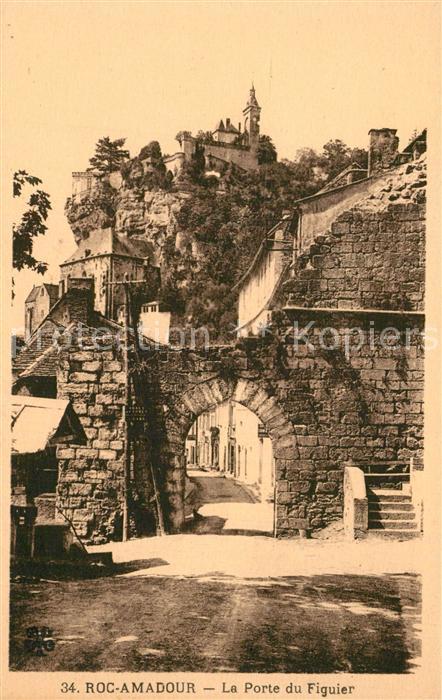 Rocamadour Porte du Figuier