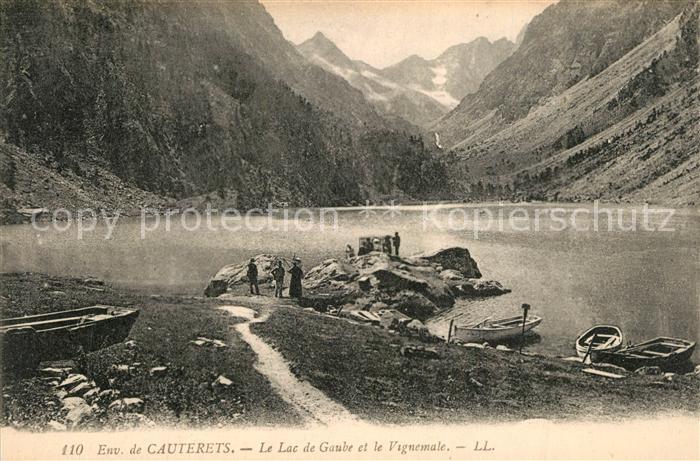 Cauterets Lac de Gaube et le Vignemale