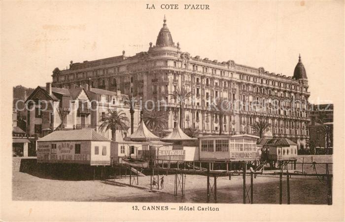 Cannes Alpes-Maritimes Hôtel Carlton Côte d Azur