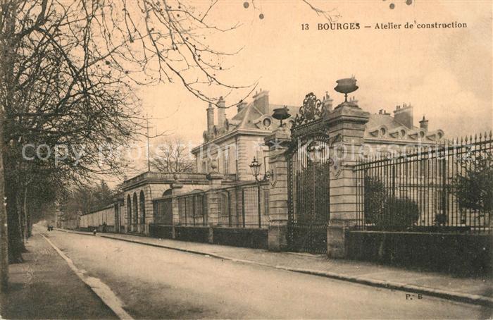 Bourges Atelier de construction