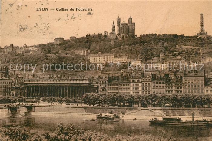 Lyon France Colline de Fourvière