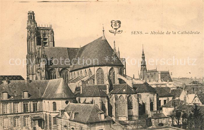 Sens 89 Abside de la Cathedrale