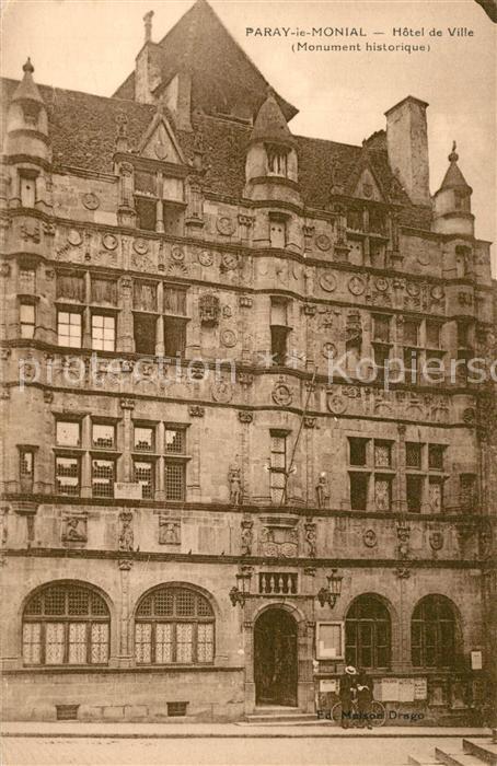 Paray-le-Monial Hôtel de Ville monument historique