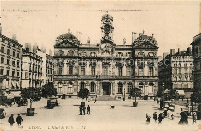 Lyon France Hôtel de Ville