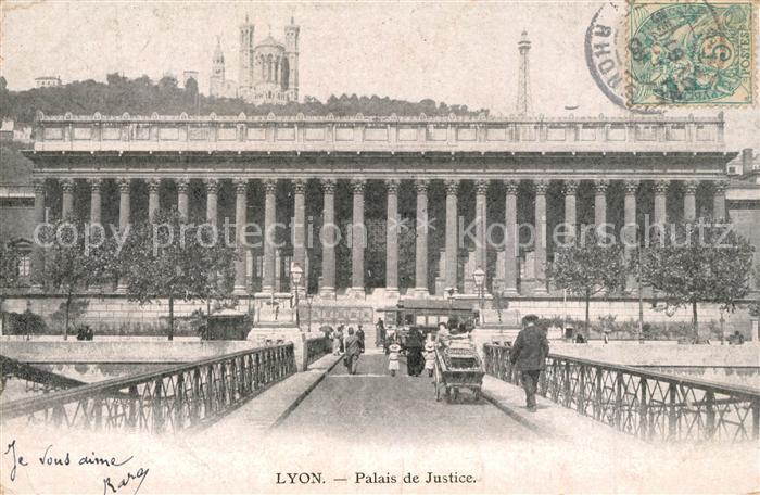 Lyon France Palais de Justice