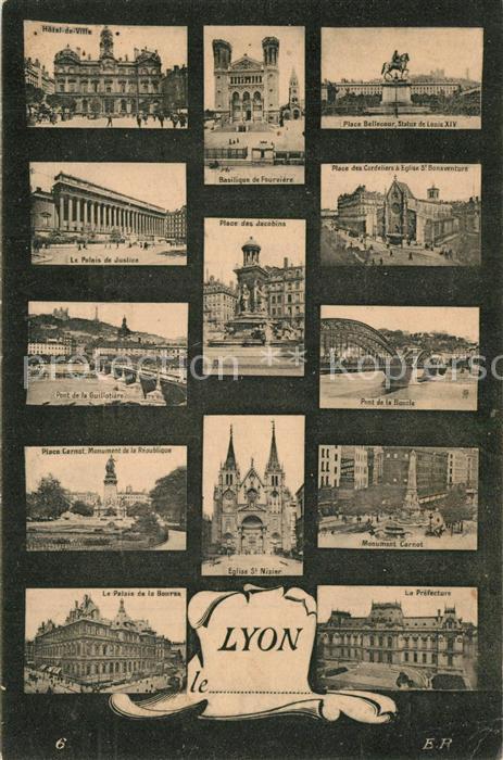 Lyon France Sehenswuerdigkeiten der Stadt