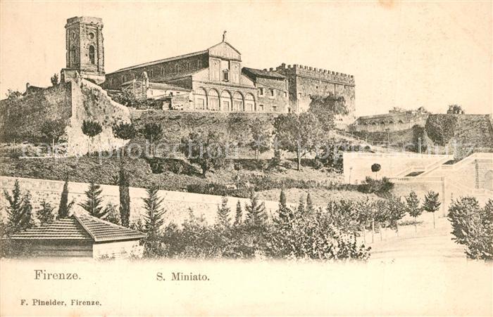 Firenze Florenz Basilica San Miniato al Monte