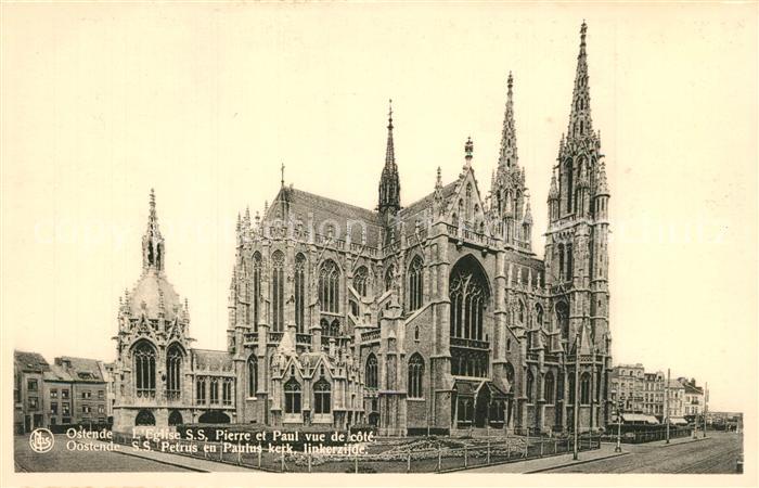 Ostende Oostende Eglise Saint Pierre et Paul