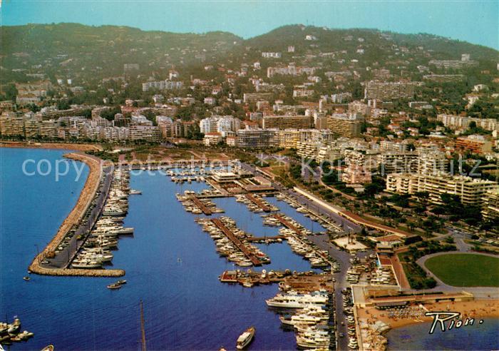 Cannes Alpes-Maritimes Port Canto vue aérienne